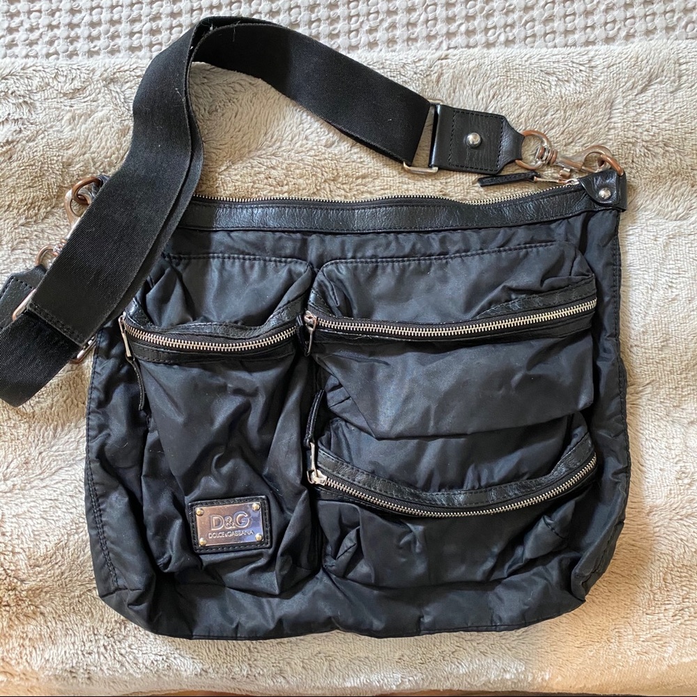 Dolce & Gabanna Nylon Crossbody Purse
